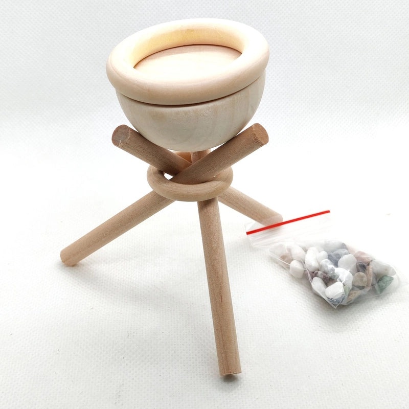 Minimalist Round Pine Wood Diffuser | Home Fragrance