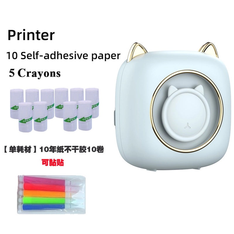 Minimalist Cat School Learning Toy Plastic Model | Educational Toys