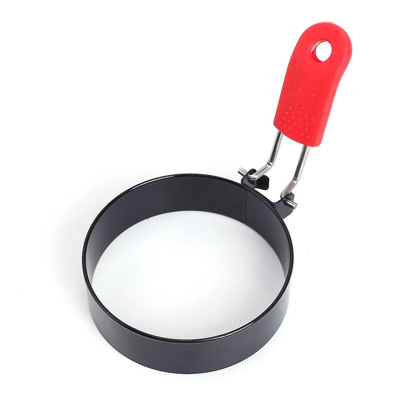 Stainless Steel Egg Mold Set Round and Heart Shapes for Fried Eggs Omelets Rice Balls DIY Kitchen Tool|Kitchen Gadgets