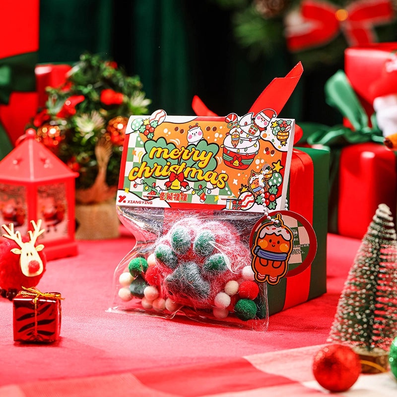 Christmas Tree Donut Fidget Toy Squeezing Stress Relief TPR Sensory Toy | Stress Relief Toys