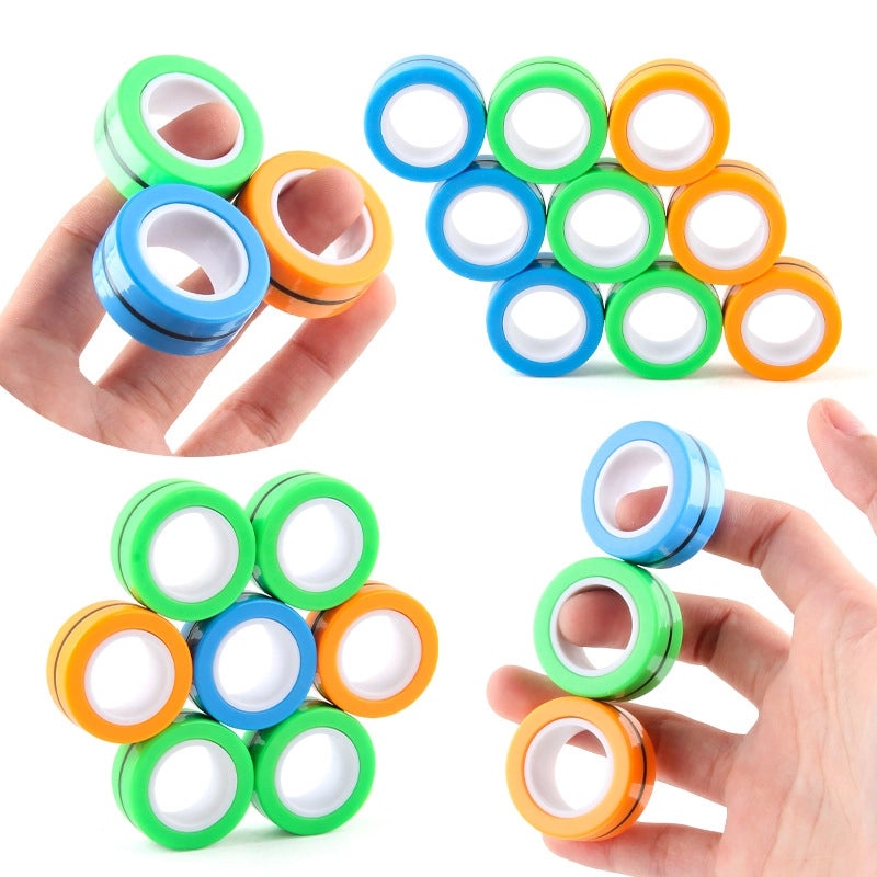 Magnetic Fidget Spinner for Teens and Adults | Fidget Toys & Stress Relievers
