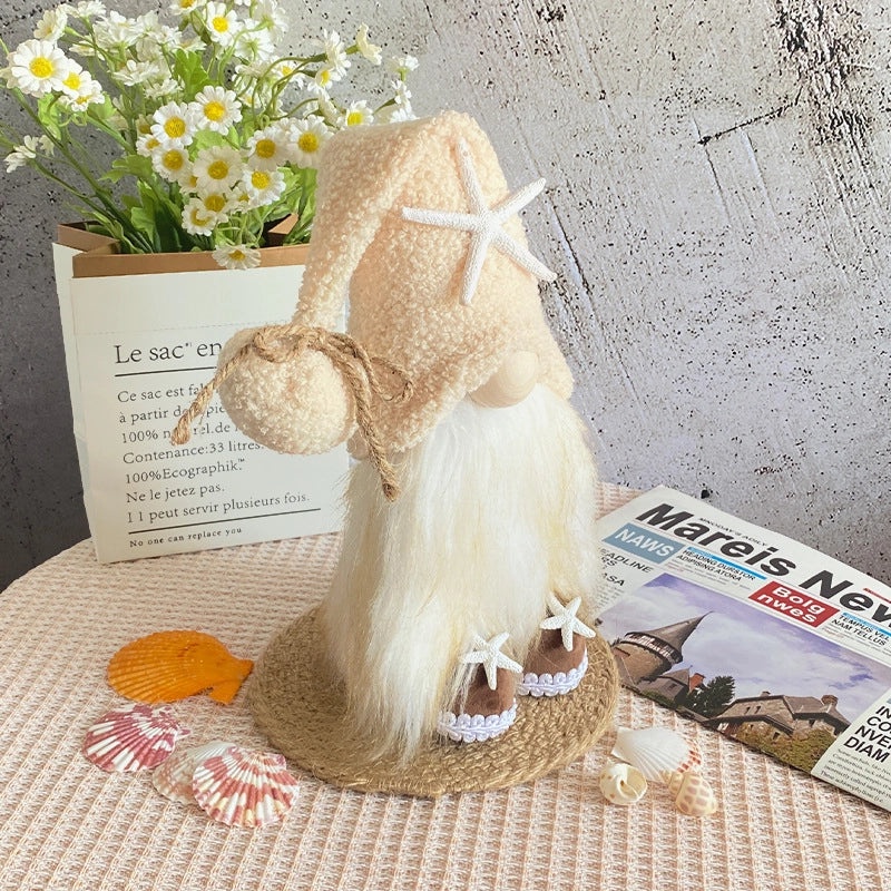 Starfish Doll Fabric Ornament Decorative Coastal Beach Home Decor | Home Decor