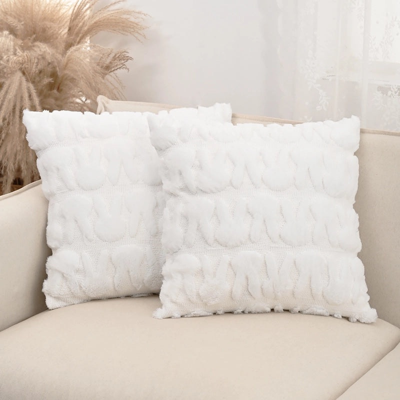 Easter Nordic Rabbit Polyester Throw Pillow Cover Decorative Cushion Case|Home Decor Pillows