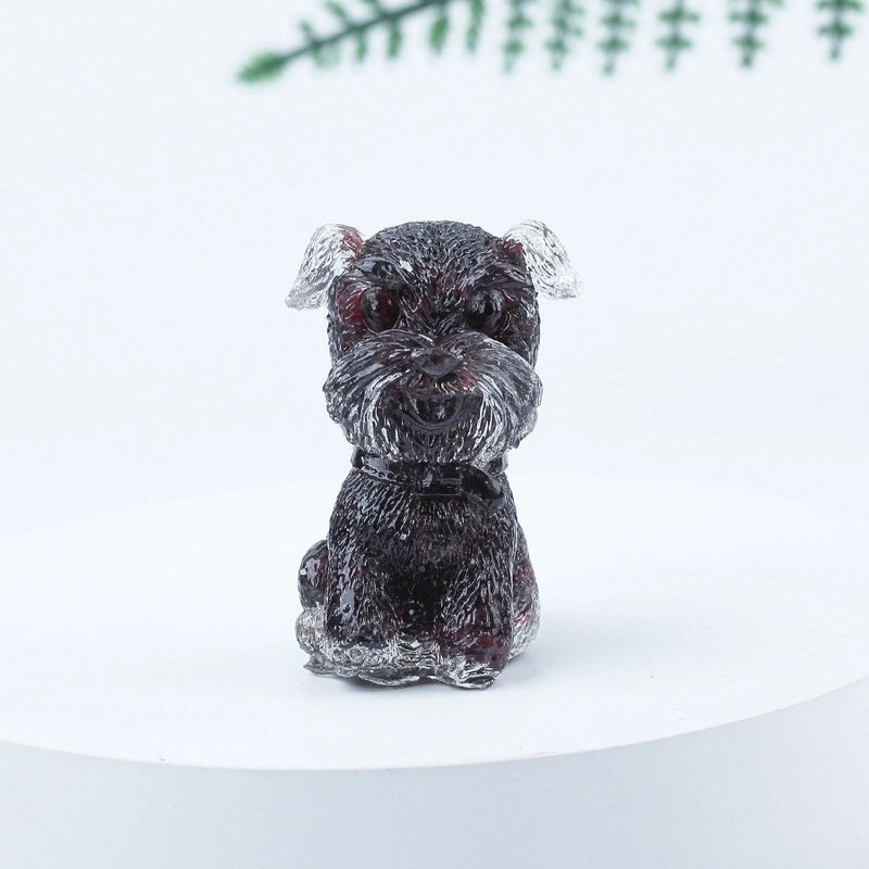 Adorable Dog Shaped Crystal Figurines for Home Decor|Decorative Figurines