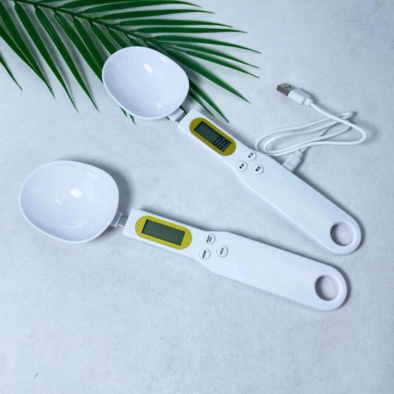 Minimalist Solid Color Plastic Spoon Scale|Kitchen Tools & Gadgets
