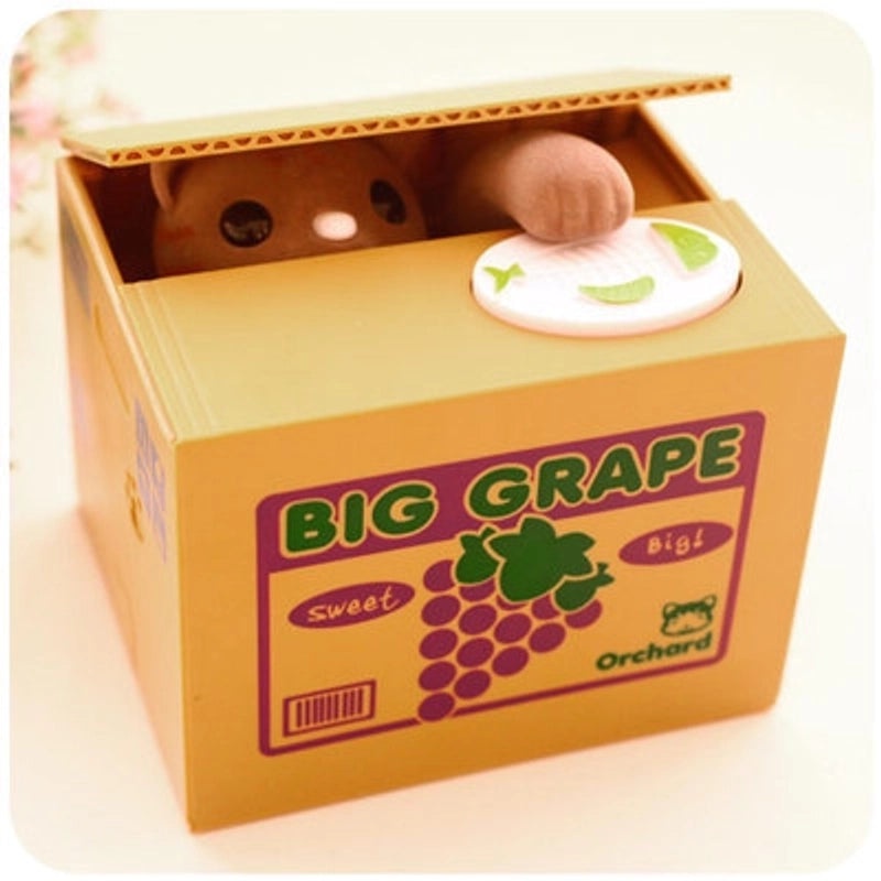 Creative Cute Panda Cat Coin Bank for Savings|Home Decor & Savings Accessory