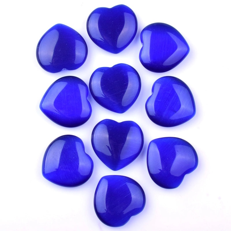 Pink 20mm Heart-Shaped Amethyst Crystal Ornament | Jewelry & Accessories