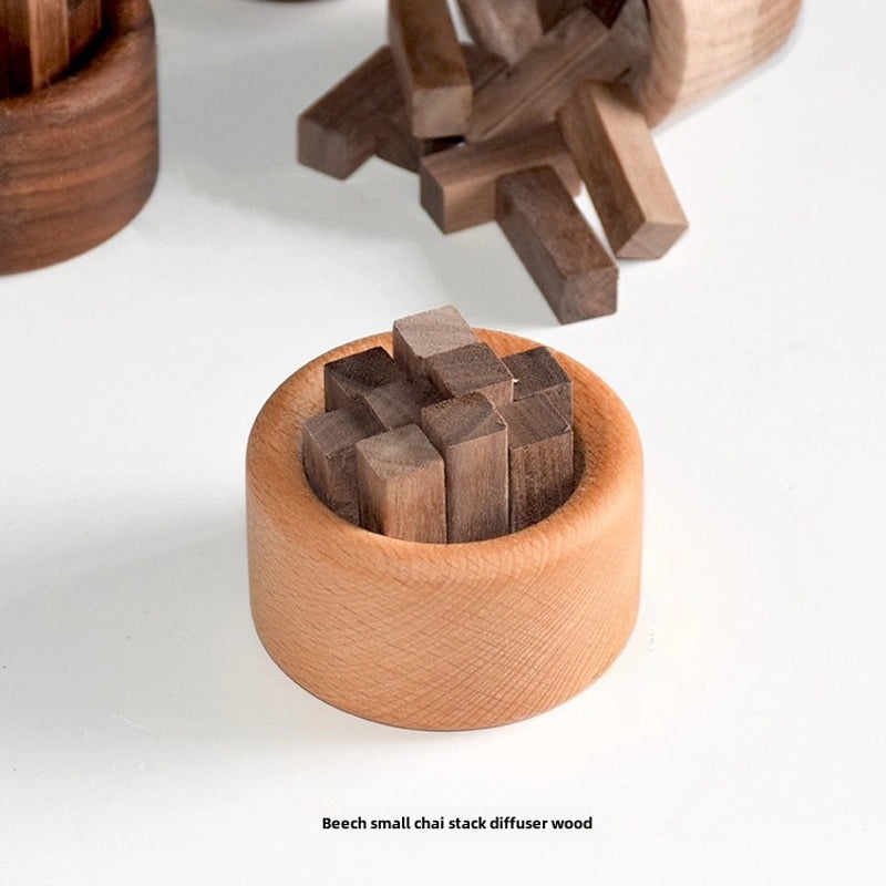 Small Fat Pier Essential Oil Diffuser Fragrant Wood Aromatherapy Stone Long-Lasting Home Bedroom Decor|Home Fragrance & Aromatherapy