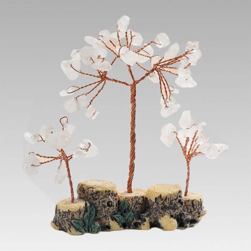 Minimalist Life Tree Crystal Decor | Home Decor & Ornaments