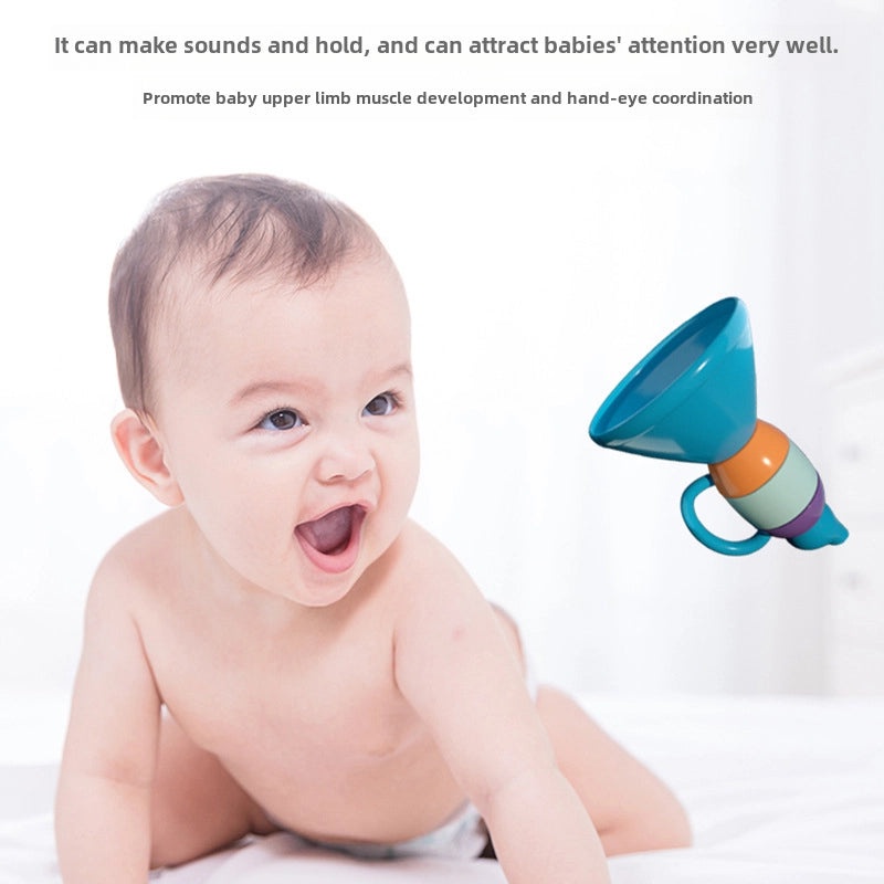 Free Shipping Baby Music Toy Small Trumpet Educational Instrument for Kids Preschool Learning|Children's Musical Toys