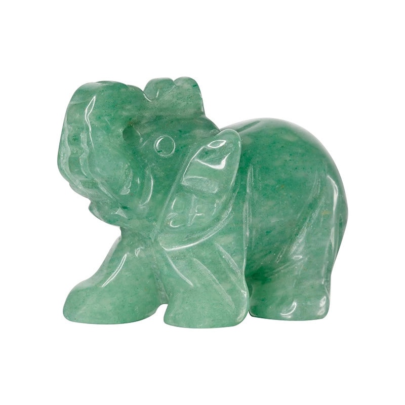 Set of 5 Minimalist Elephant Crystal Figurines | Home Decor Ornaments|Artificial Decorative Accessories|Elegant Table Decorations|Gift Ideas|Deco