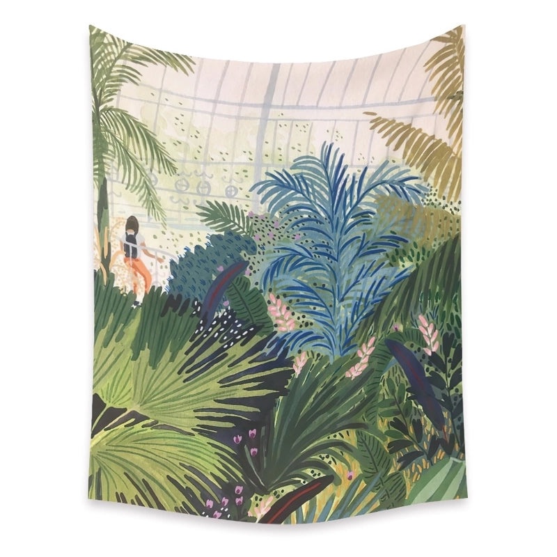 Stylish Comic Art Tapestry Wall Hanging Background Cloth | Home Decor & Wall Art