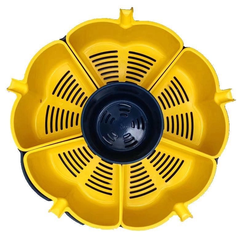 Junxin Multi-use Hot Pot Drying Basket Fruit Candy Nut Serving Tray Plastic Storage Plate|Kitchen Storage & Organization