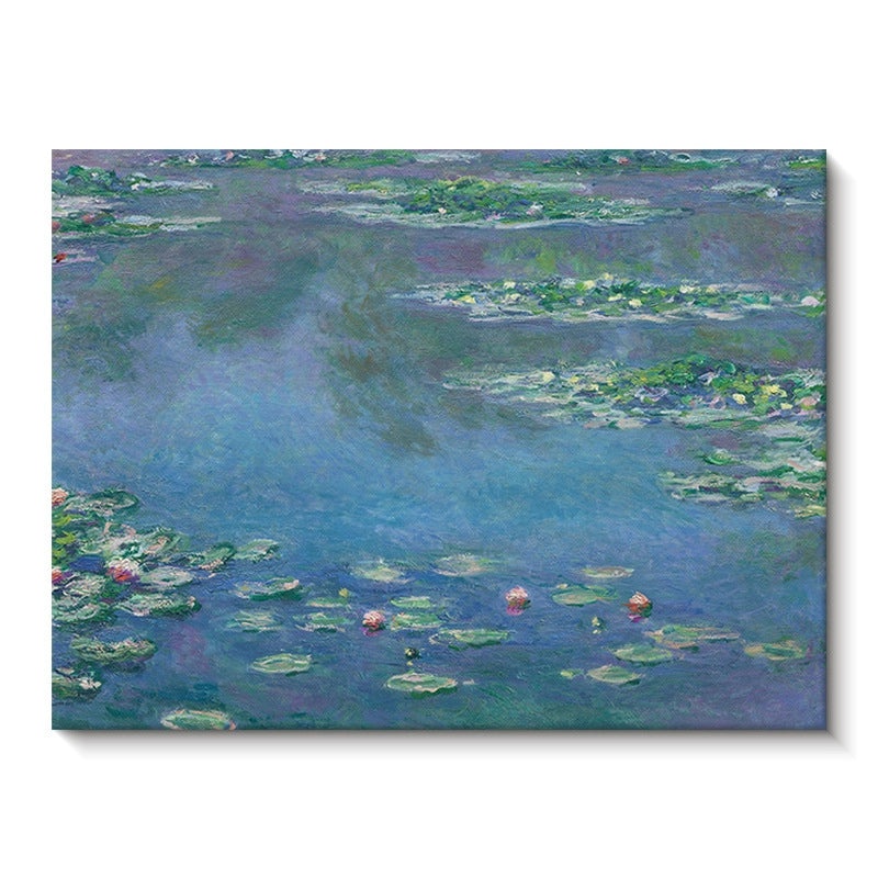 Yinhao Monet Van Gogh Harvest Wheat Field Oil Painting Wall Art for Living Room Dining Room Hallway|Wall Art & Paintings