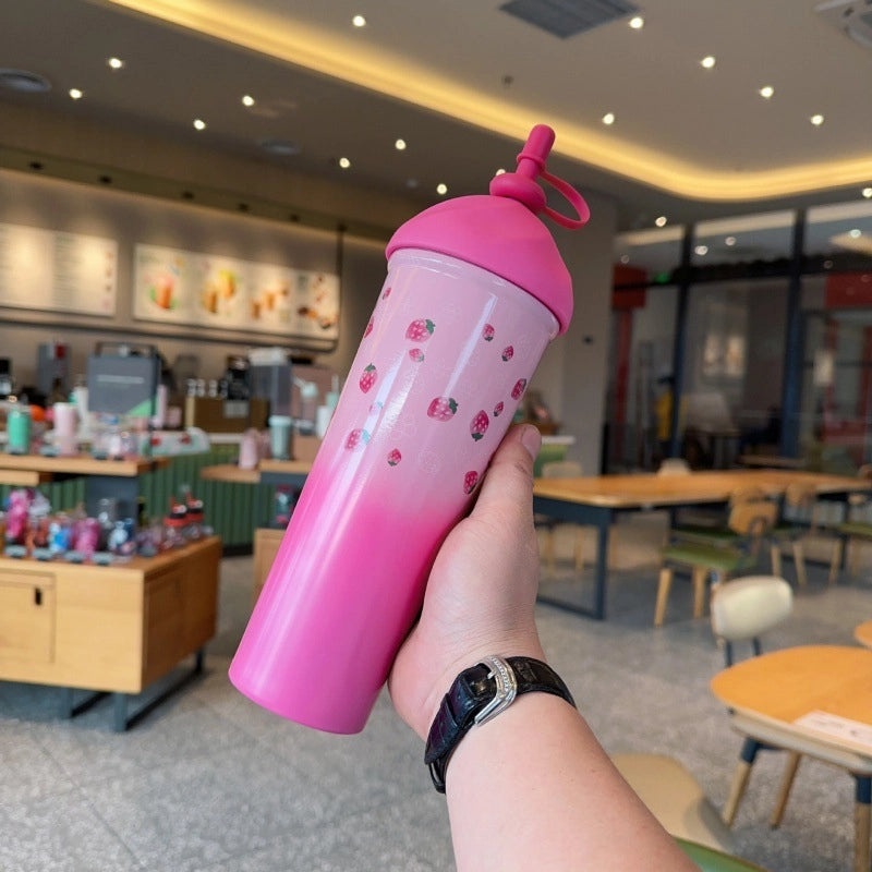 Cute Cartoon Star PC Thermos Mug 1 Piece | Drinkware & Thermoses