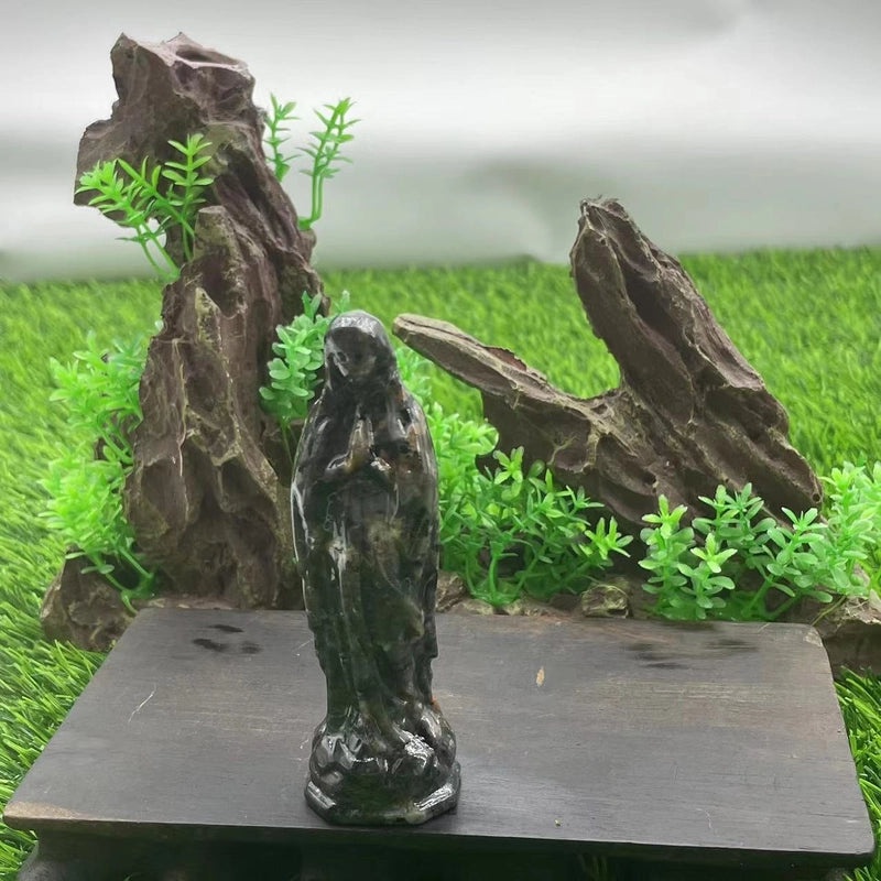 Vintage Style Natural Stone Portrait Decor | Home Decorations