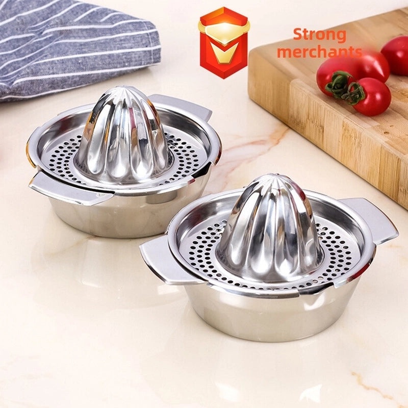 Manual 304 Stainless Steel Lemon Juicer Small Portable Orange Juicer for Household Use|Kitchen Tools & Gadgets