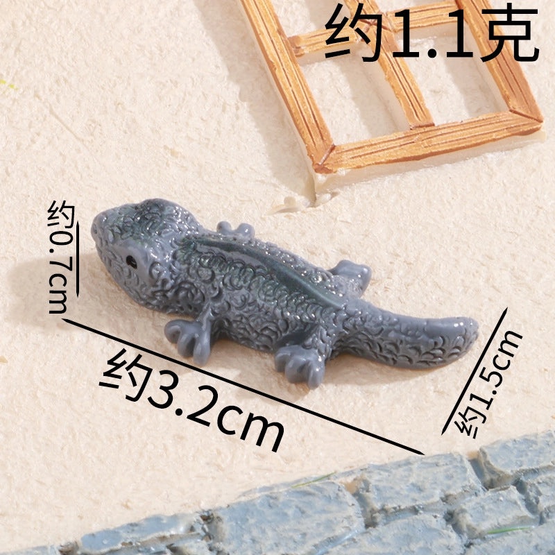 Realistic Lizard Miniature Landscape Resin Ornaments DIY Accessories for Shoes and Fridge | DIY Craft Supplies