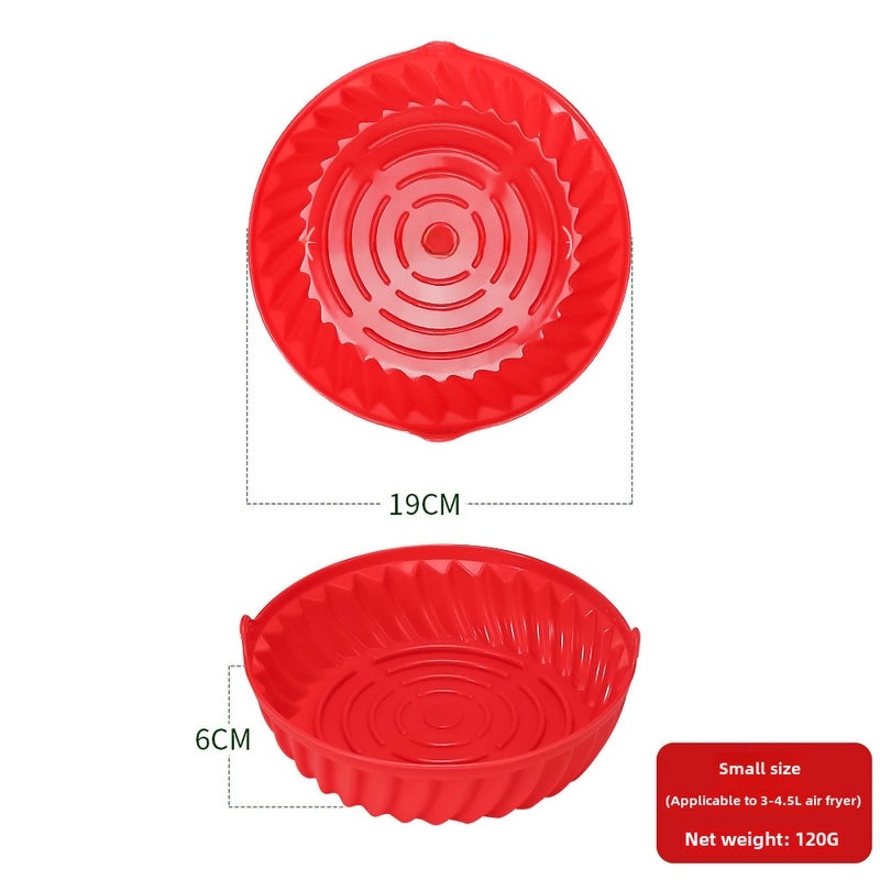 Silicone Air Fryer Cake Mold Round Cup DIY Baking Plate Mafen Cup Non-stick Silicone Pad|Kitchen & Dining Bakeware