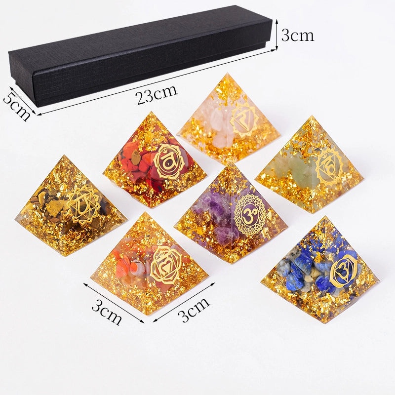 Minimalist Crystal Pyramid Decor | Home Decor