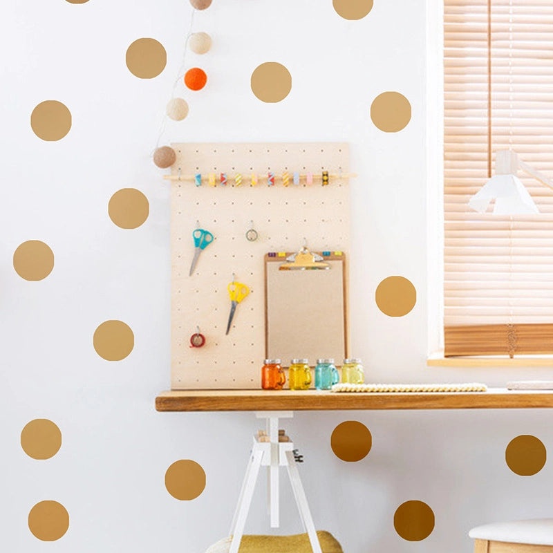 Simple Dot Pattern Wall Stickers for Kids' Bedroom, Porch, and Living Room Decoration|Home Decor Wall Stickers