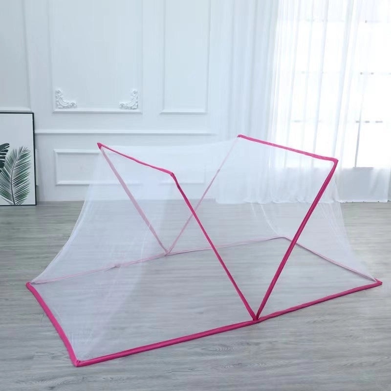 Foldable Baby Mosquito Net | Portable Sun-proof Insect Cover for Kids | Bottomless, Installation-free Children’s Mesh Bag | Baby Accessories