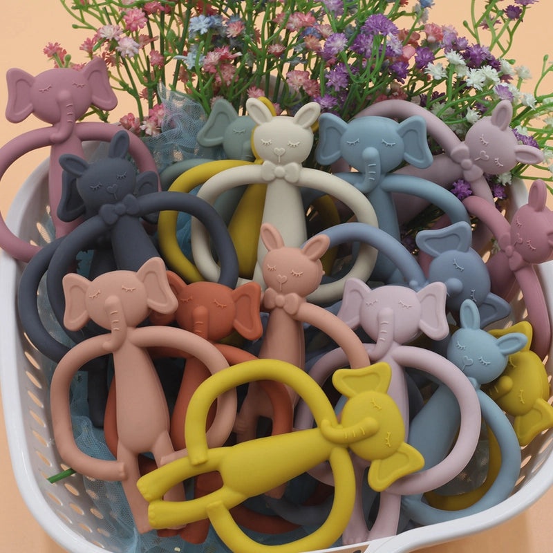 Adorable Animal-Themed Silicone Baby Accessories | Baby Products