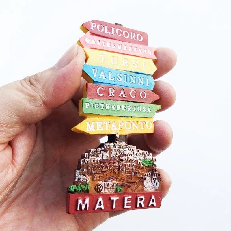 3-Piece Retro Streetwear Color Block Synthetic Resin Magnets Set|Home Decor & Magnets