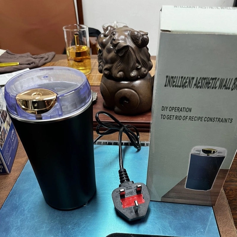 Sleek Solid Color Stainless Steel Herb Grinder | Kitchen Accessories