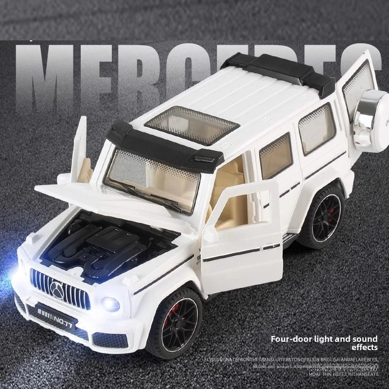 Children's ELFA Car Model Toy with Light, Music, Open Doors, Inertia Simulation | Kids' Toys & Models