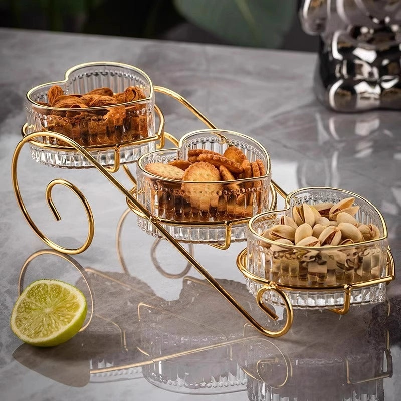 Heart Shaped Colored Glass Bowl Single Piece | Home Decor & Kitchenware