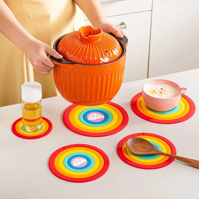 Elegant Clouds Rainbow Ear Clip Stylish Non-Pierced Earrings | Earrings & Accessories