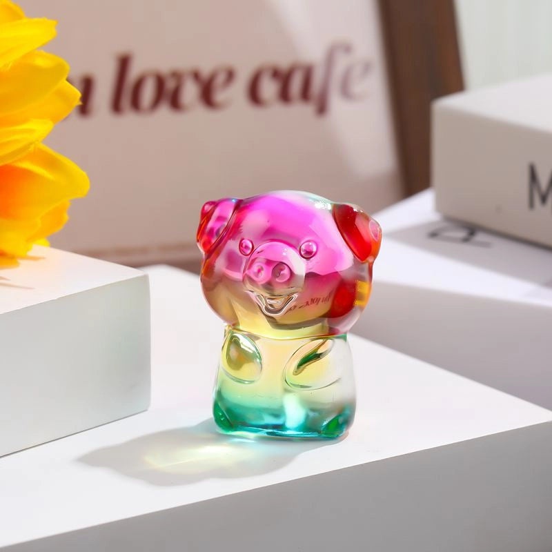 Charming Minimalist Animal Glass Ornaments|Home Decor