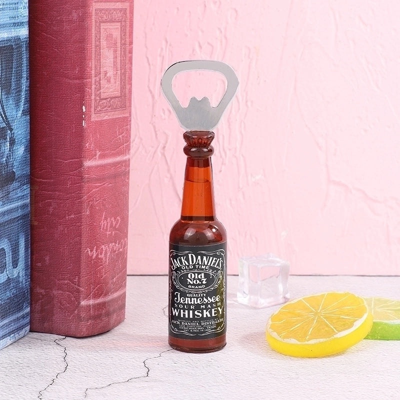 Creative Mini Beer Bottle Opener Refrigerator Magnet Personalized Home Bar Tool | Kitchen & Dining Accessories