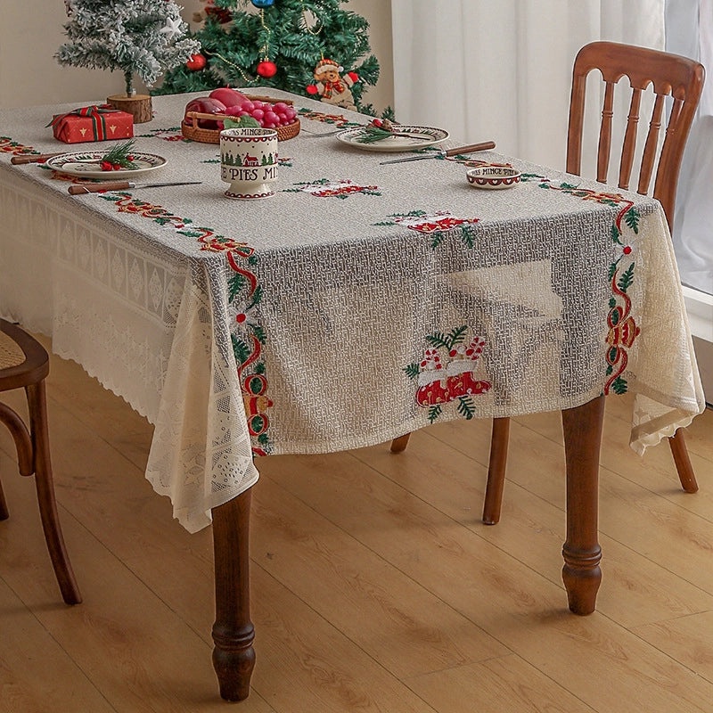 Women's Minimalist Christmas Pendant Necklace Santa Claus Bell