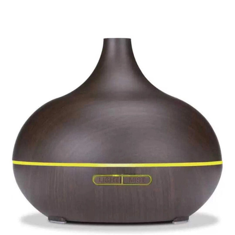 Wood Grain Essential Oil Diffuser, Quiet Aromatherapy Humidifier for Bedroom Office Hotel Desktop Use|Home Appliances
