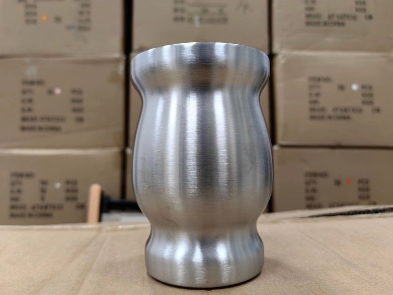 Stylish Solid Color Stainless Steel Thermos Cup with Straw 1 Set | Drinkware & Accessories