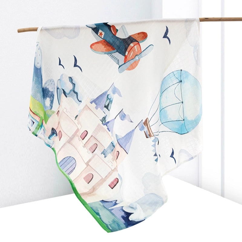 Adorable Animal Cartoon Bamboo Fiber Baby Accessories | Baby Products