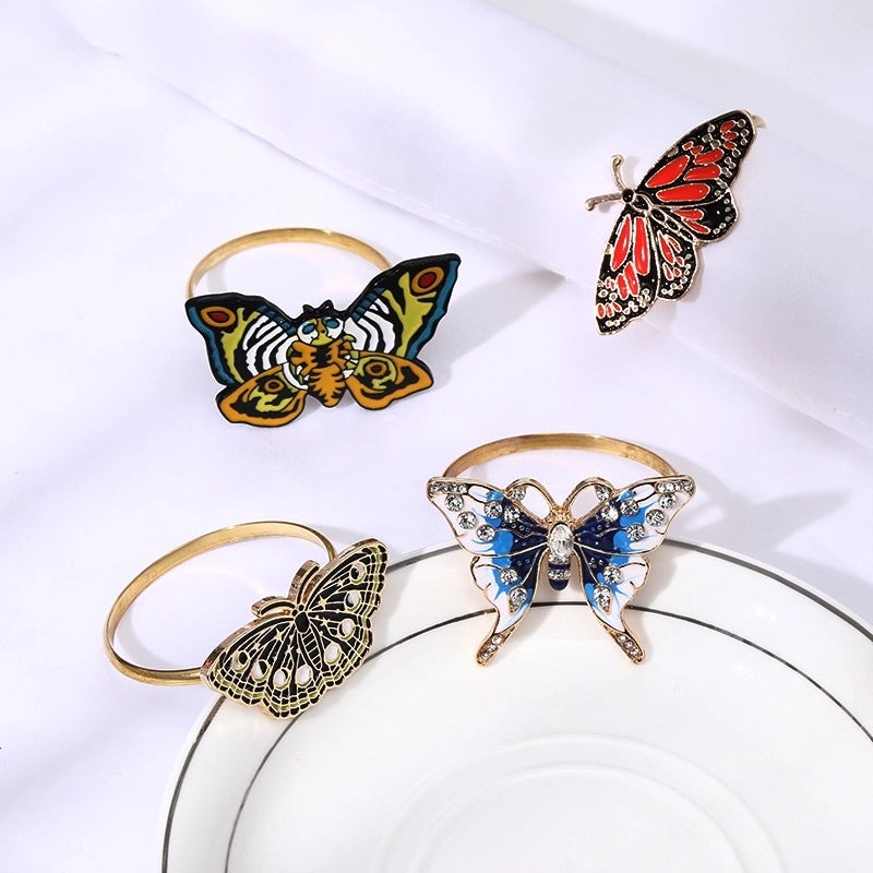 Vintage Butterfly Metal Napkin Holders|Tableware & Dining Accessories