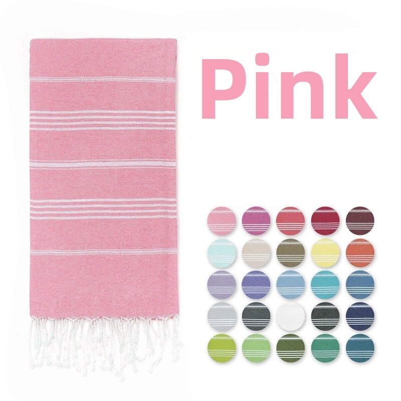 Customizable Turkey Beach Towel with Tassel Ears Striped Quick-Dry Bath Towel Embroidered | Beach Towels & Bath Linens