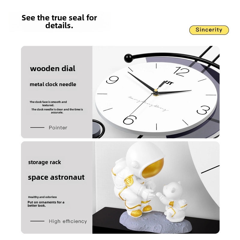 Modern Minimalist Wall Clock for Living Room | Home Decor & Wall Clocks