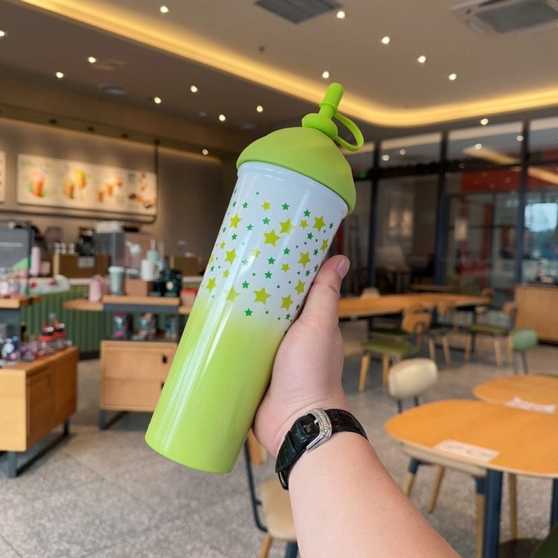 Cute Cartoon Star PC Thermos Mug 1 Piece | Drinkware & Thermoses