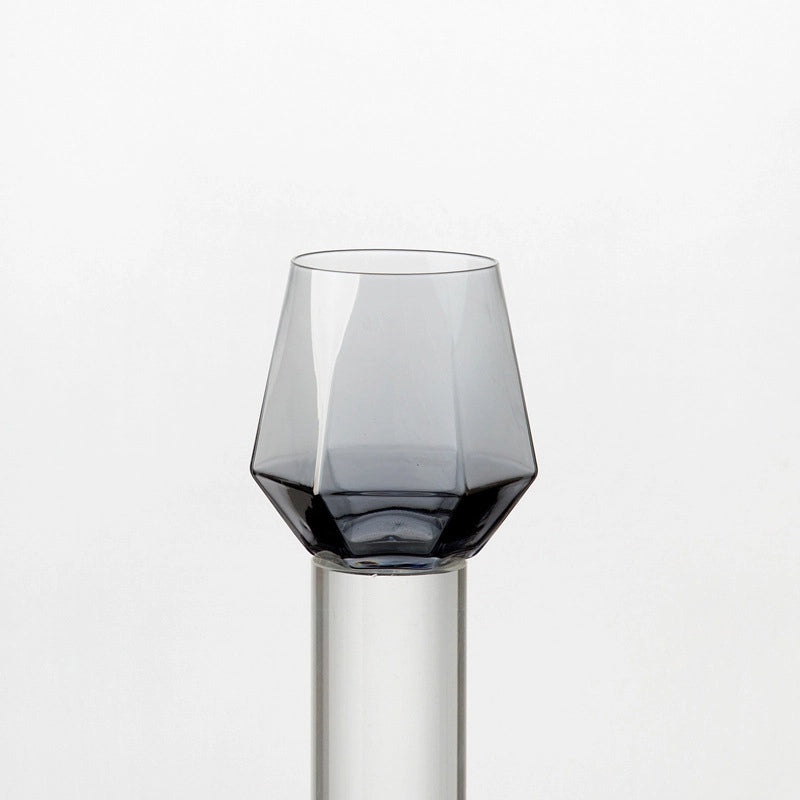 Creative Transparent Glass Cup for Juice Coffee Cold Drinks Simple Household Drinkware|Drinkware & Glassware