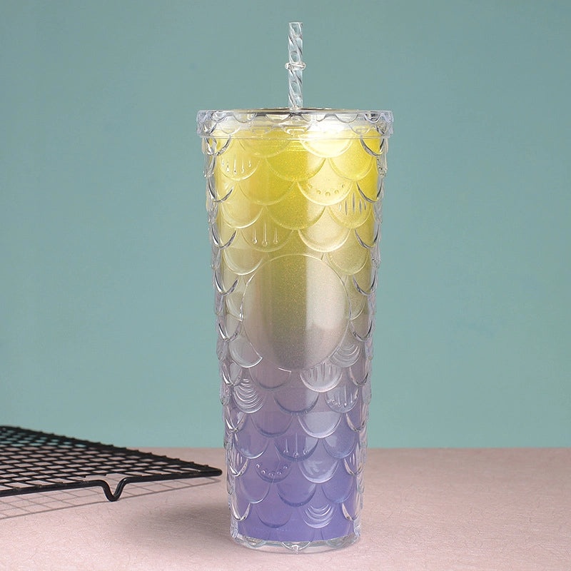 Elegant Solid Color ABS Water Bottle for Casual and Pastoral Style | Drinkware & Bottles