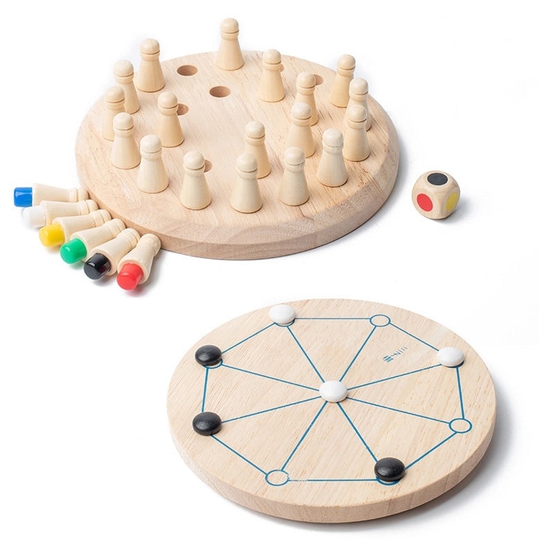 Educational Memory Chess for Kids Brain Training Focus Development Parent-Child Game | Toys & Games