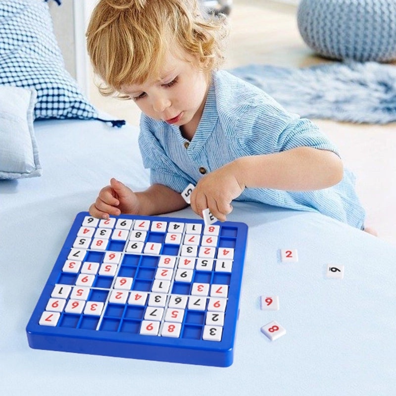 Children's Educational Sudoku Game Board, Jiugongge Puzzle for Kids, Storage Box Included | Toys & Games/Educational Toys