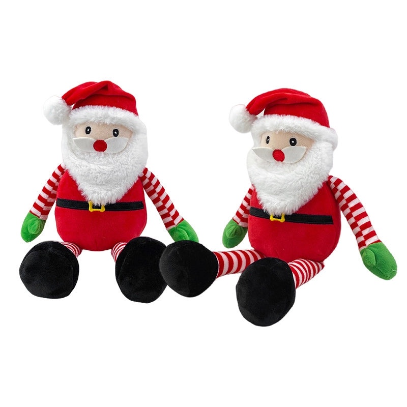 Christmas Plush Toys Santa Claus Snowman Elk Stuffed Animals Soft PP Cotton Gifts|Holiday Plush Toys