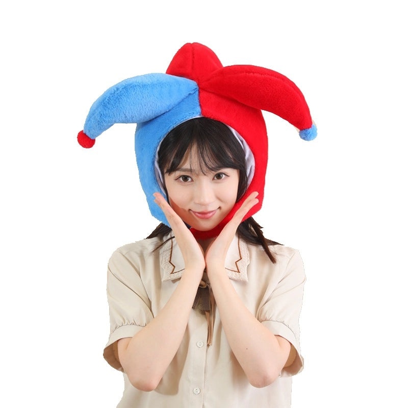 Halloween Clown Hat Cartoon Headgear for Costume Party Performance Photo Props|Party Accessories