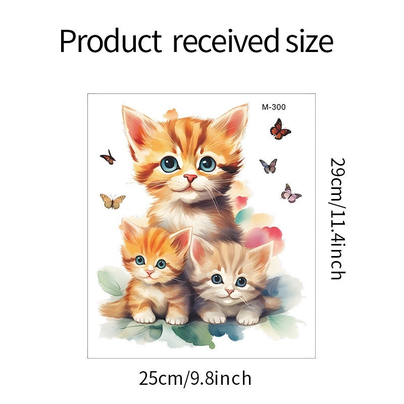 Adorable Cat PVC Wall Decals for Home Decor|Wall Stickers & Murals