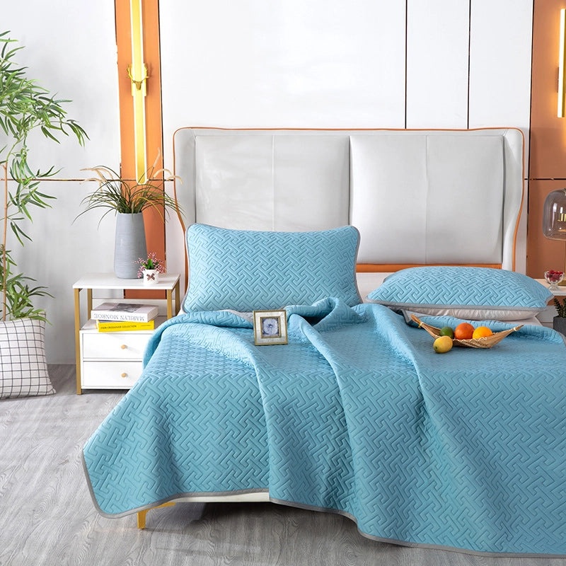 Thailand Royal Bio-based Latex Silk Mat 3-piece Set Soft High-end Mat for Micro-business | Home & Living Accessories